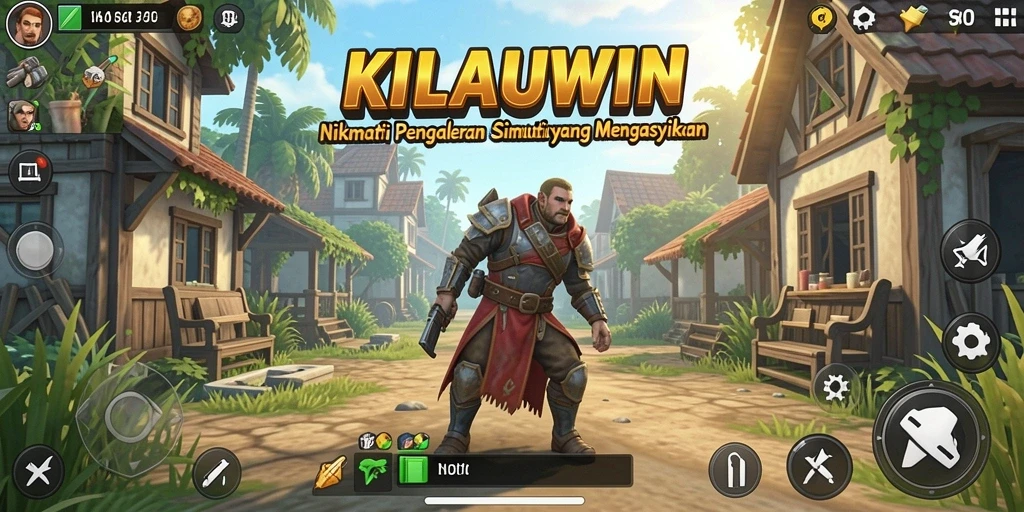 Screenshot menampilkan gameplay KILAUWIN yang seru dan interaktif.