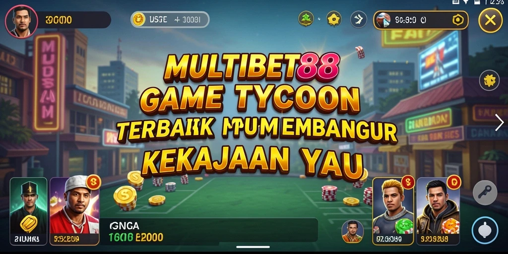 Tangkapan layar MULTIBET88 menampilkan gameplay yang menarik dalam dunia Tycoon.